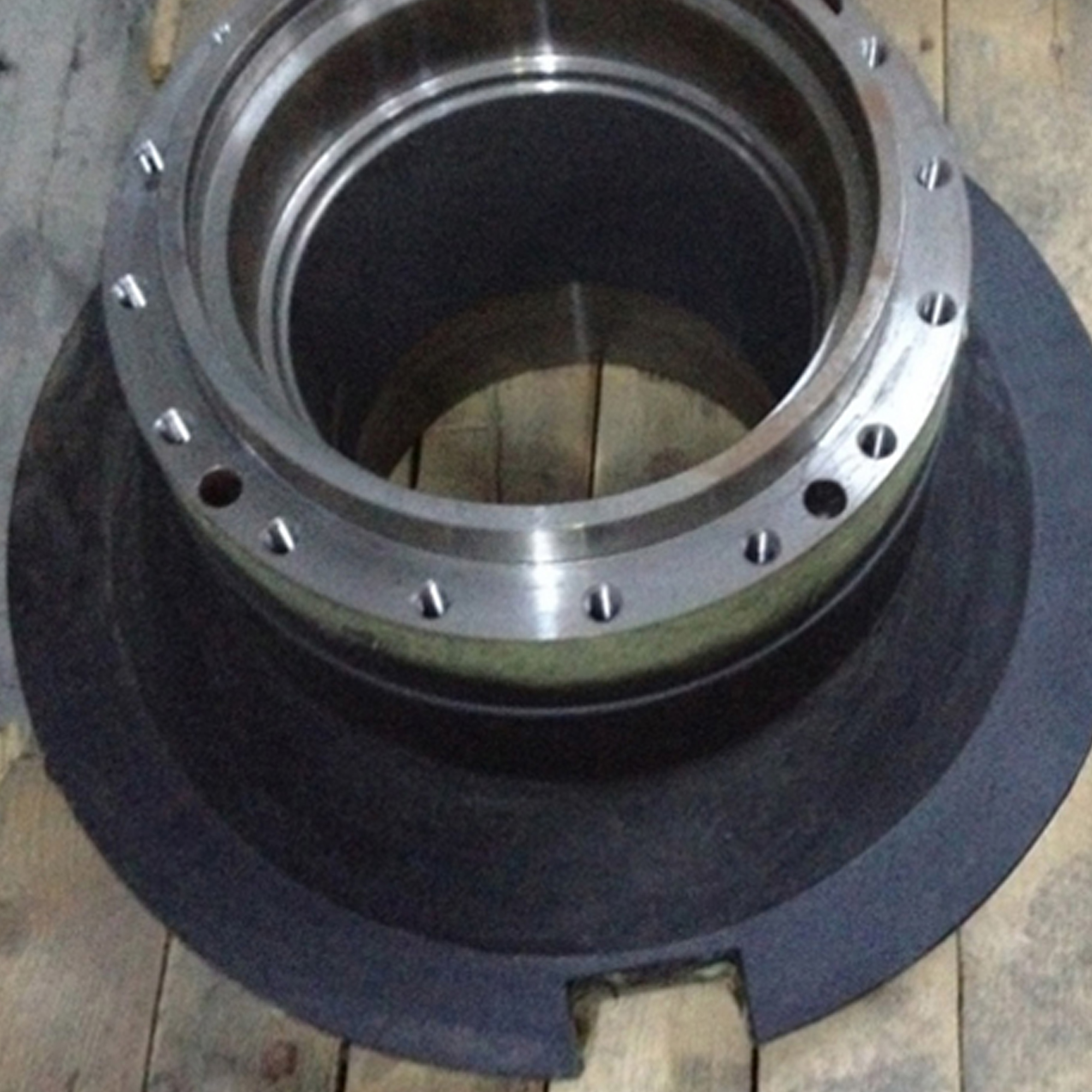 Steering axle on vehicle